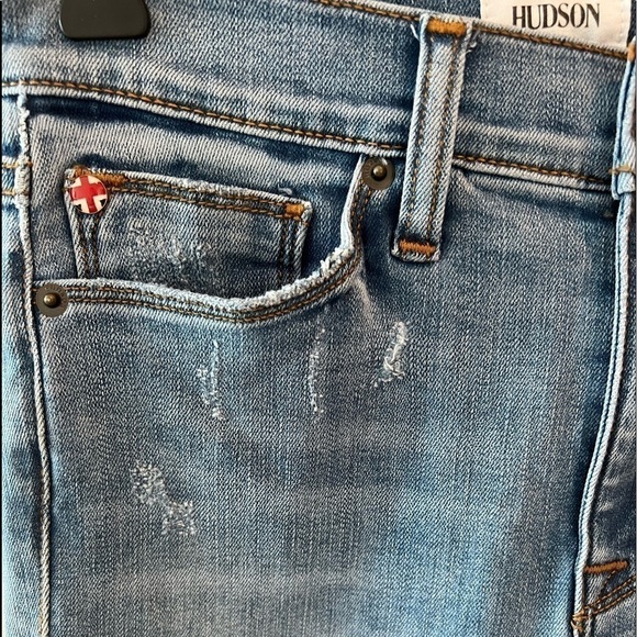 HUDSON Blair High-Rise Super Skinny Fit Jeans - Picture 4 of 13